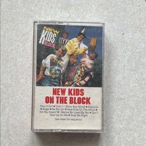 Columbia Kids Music Cassette - New Kids on the Block